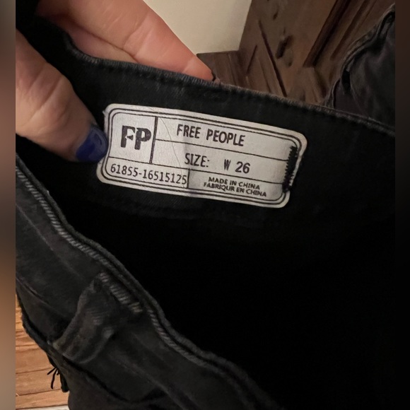 Black Free People Overalls - Picture 3 of 3